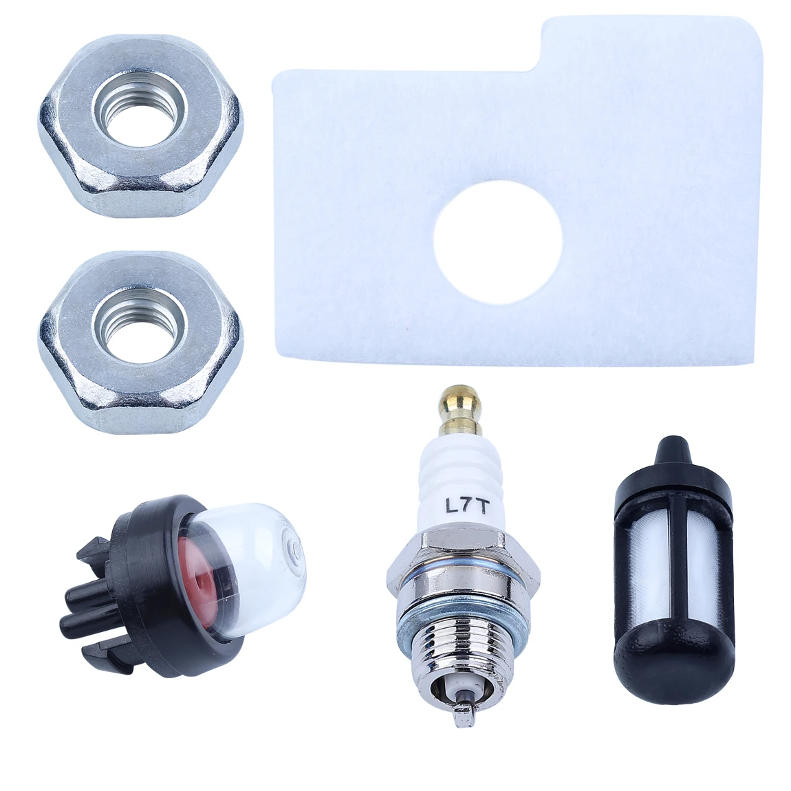 Filtro aria carburante Bar dadi candela Primer lampadina per STIHL MS170 MS180 017 018 MS 170 180 motosega sostituire la parte бензопила