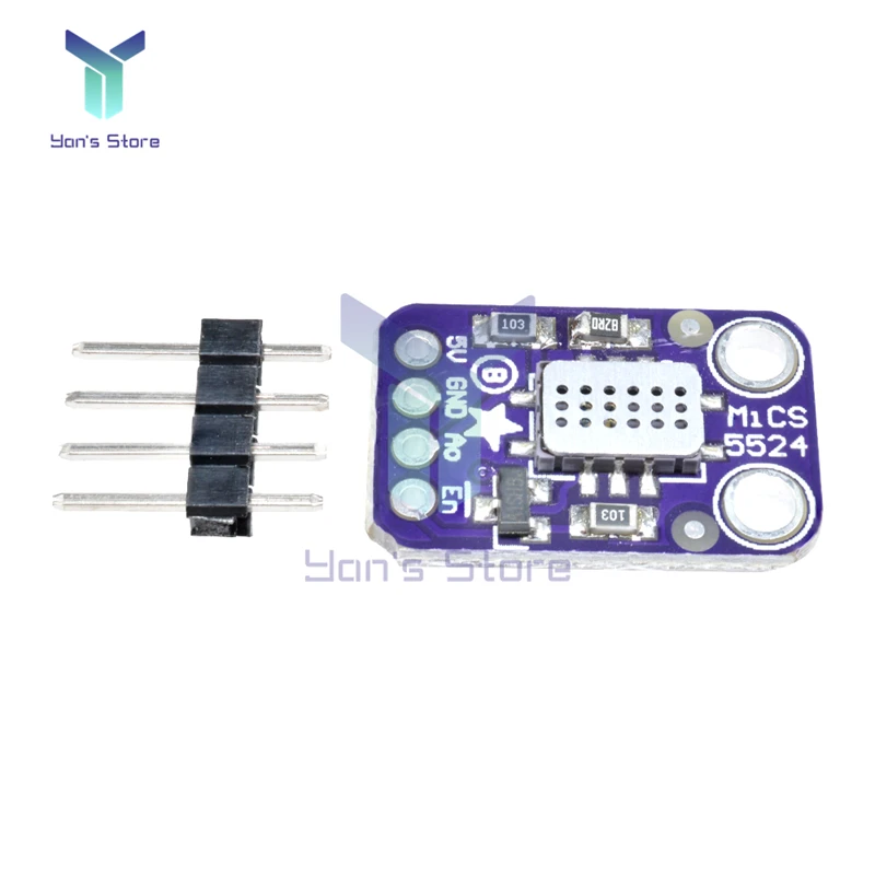 MICS-5524 Air Quality Gas Sensor Module Carbon Monoxide Hydrogen Methane MICS5524 Detection Module