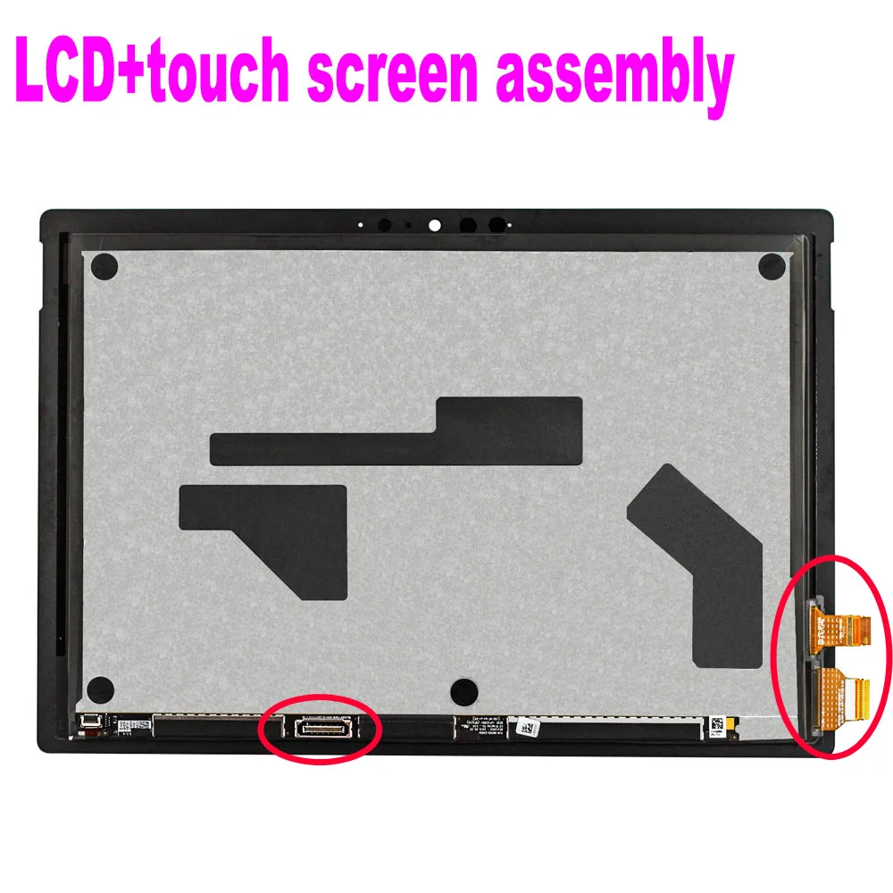 Imagem -02 - Display Lcd Original para Microsoft Surface Pro Montagem Digitador de Tela Sensível ao Toque Surface Pro Original 12.3