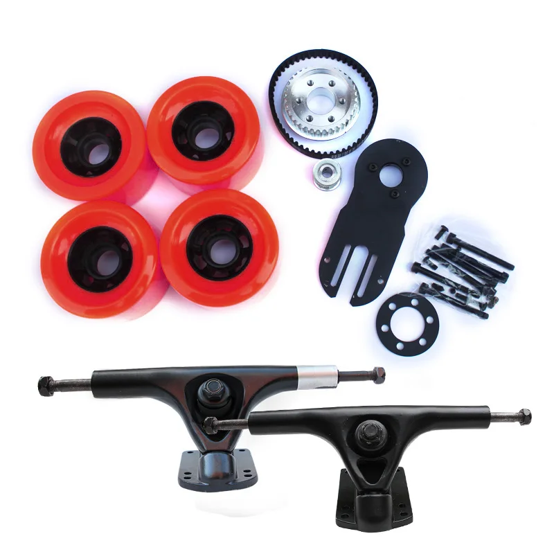 Hot Jual Electric Skateboard Roda Double Drive Truk Listrik Skateboard Single Drive Gear Sabuk Listrik Skateboard