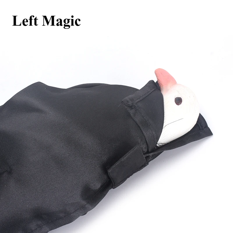 1PC J.H. One-Hand Dove Bag - Right Hand (Yellow/Black/White/Blue) - Magic Tricks Magic Accessories Illusions Stage Fun Gimmick