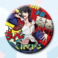 Hypnosis Mic Super Cool Rap Battle Iron Button on Backpack Badges Brooch 58mm