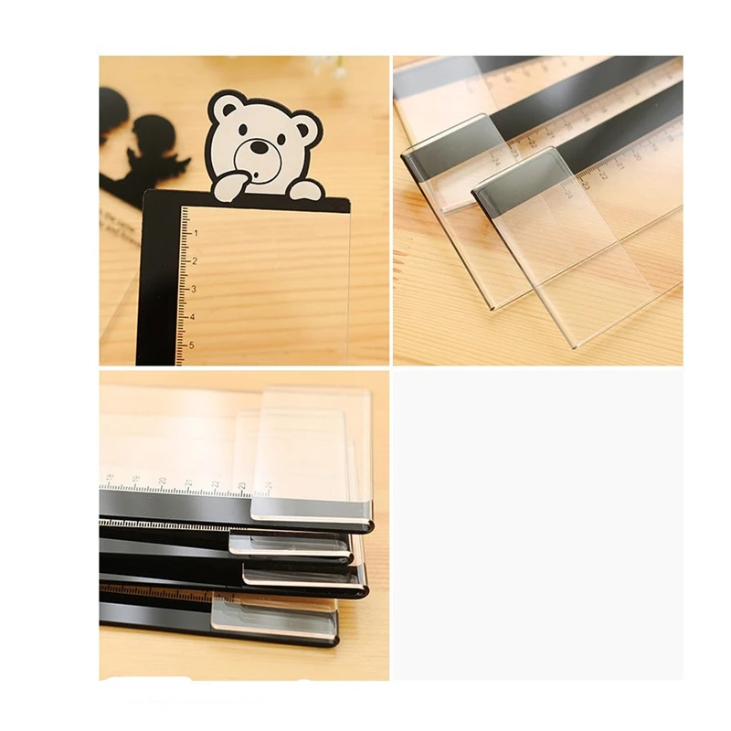 1PCS Acryl Monitor Nachricht Memo Board für Haftnotizen Tabs Schule Bürobedarf – Detail 4
