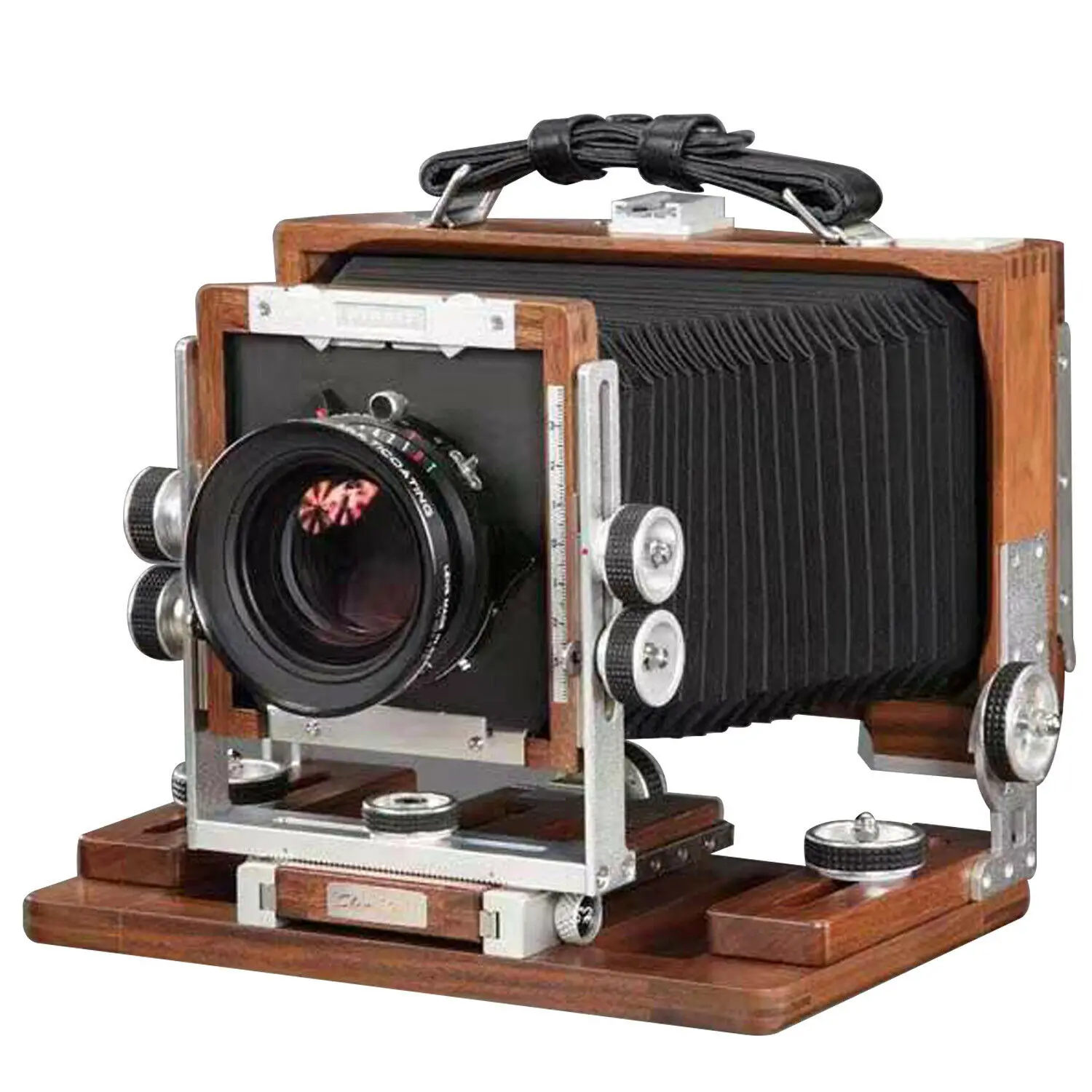 Shen Hao PTB617 Film Camera Black Walnut Wood 6x17cm Folding Large Format Panorama Film Camera