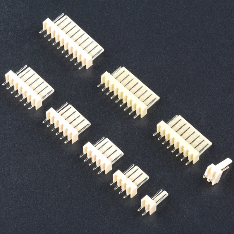 10 sets of KF2510 connector kit 2.54mm pitch 2/3/4/5/6/7/8/9/10/11/12P plug + straight pin + terminal