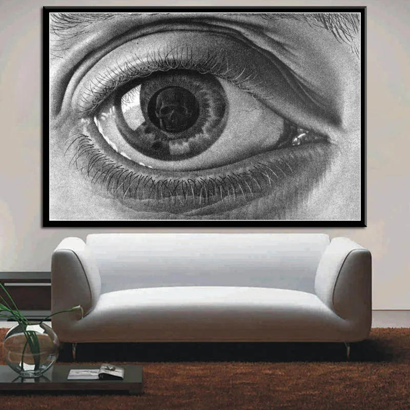 Posters and Prints Escher Surreal Geometric Artwork Modern Abstract Poster Wall Art Picture Canvas Painting Home Decor картины
