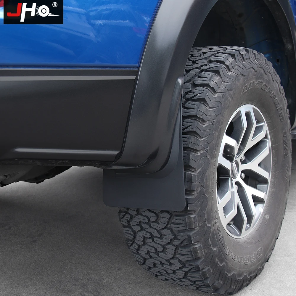 JHO Fender Protector Front Rear Mud Flaps Splash Guards For Ford F150 Raptor 2014-2020 2018 2015 2016 2017 2019 Car Accessories