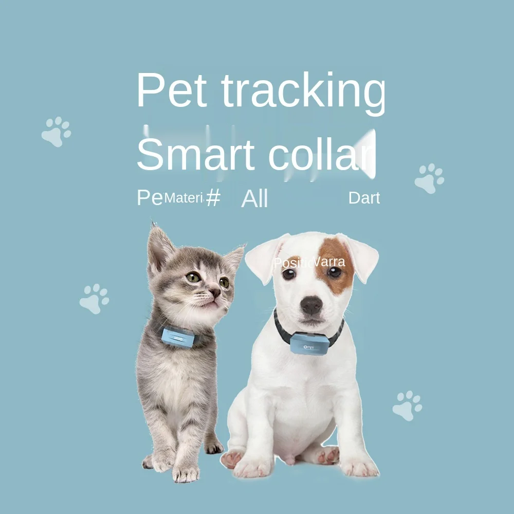 Pets gps tracker locator dog collar anti-theft alarm cat  waterproof long standby pet products