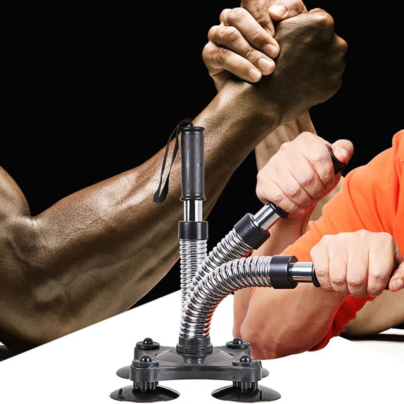 Arm Wrestling Wrist Power Trainer， Hand Gripper Strengths Arm， Strength Muscles Exercise Increase Portable Fitness Equipment