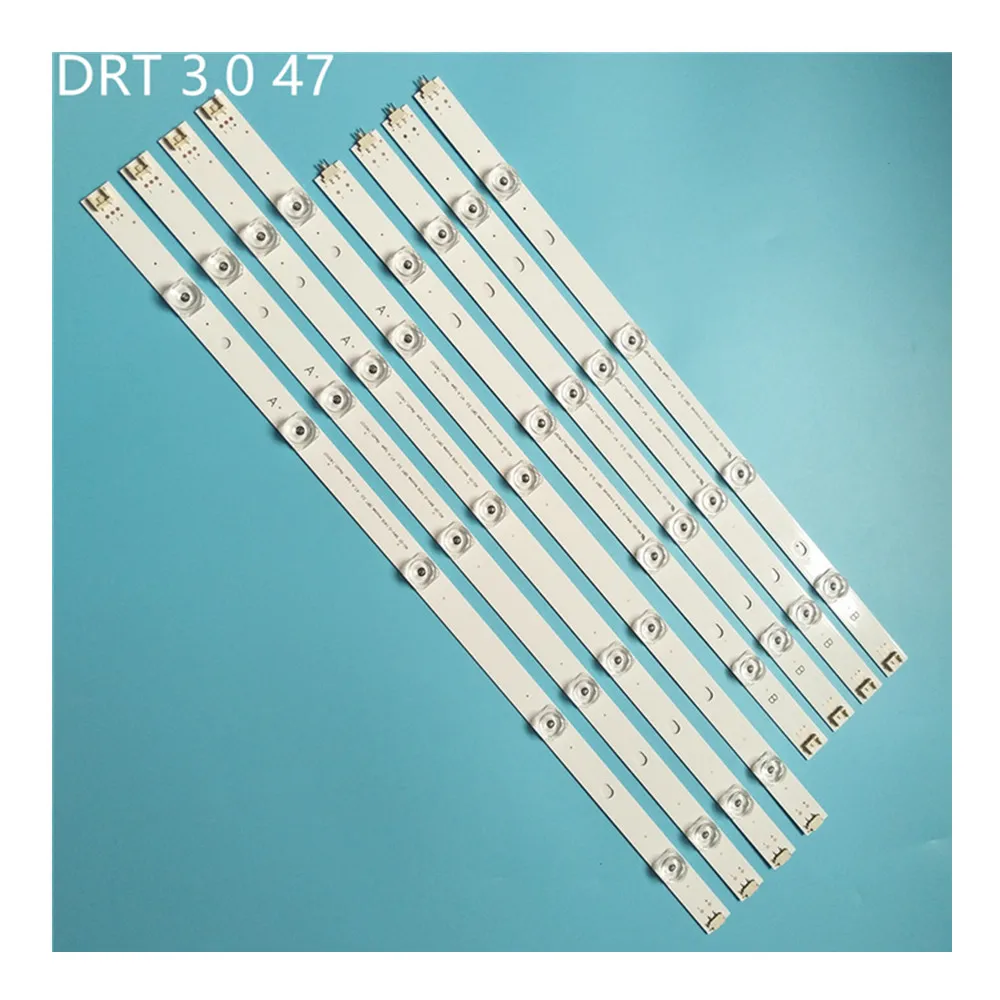 

8 Piece/Set LED Backlight Strip For LG 47LB650T 47LB580T 47LB582T 47LB561T 47 TV Backlight LED Bands Bars Lamps LED Ruler Array