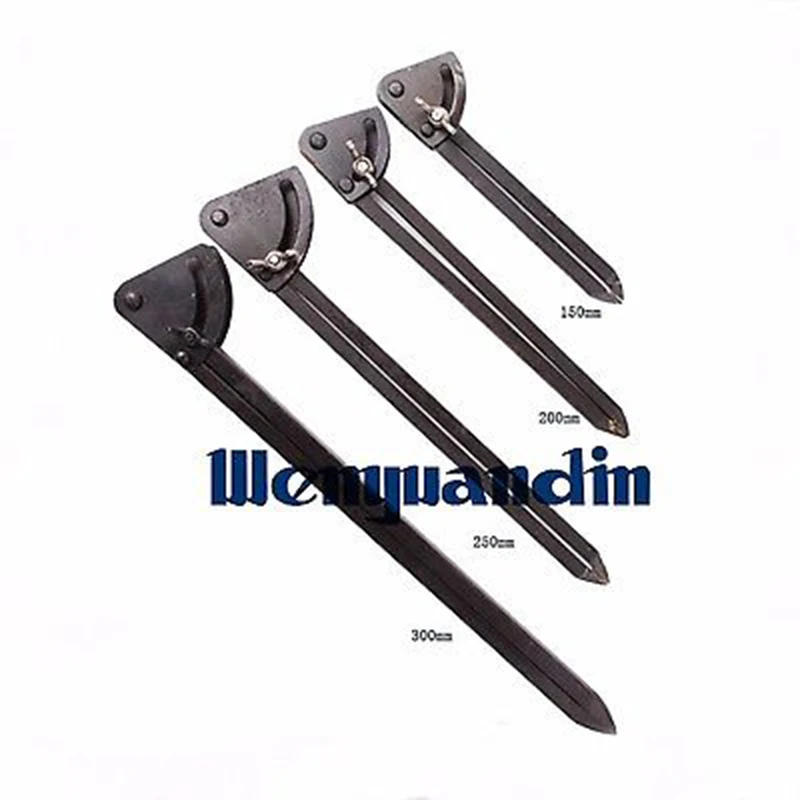 Alloy Compasses Scriber Combination Square Metal Ceramic Glass Hard Tungsten Steel Tools 250mm Marker Tools