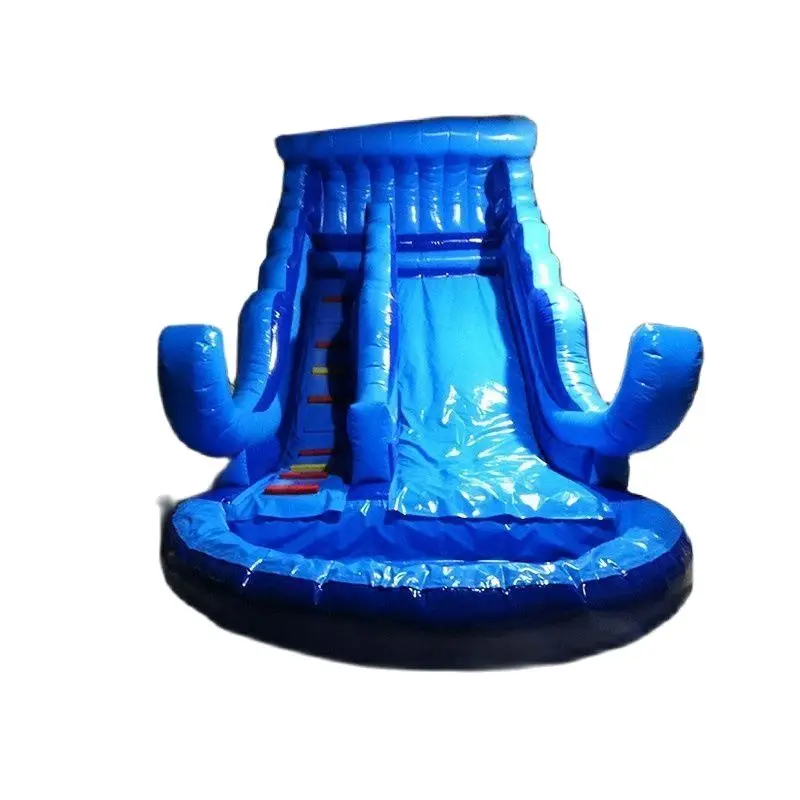 New design inflatable water slide game/Commercial Inflatable Pool Water Slide with Free CE blower Including home delivery costs