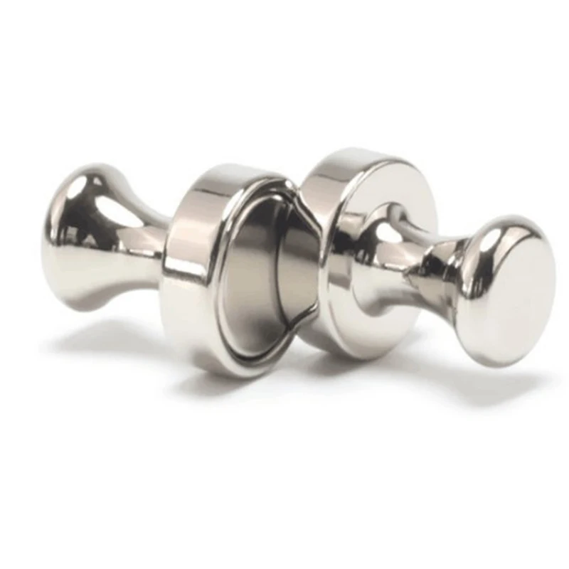 Bộ 5 Kim Loại Pin Nhấn Nam Châm Neodymium Nam Châm Đất Hiếm Cho Tủ Lạnh Lịch Bản Đồ Biển Thông Báo Dán Trang Trí Nhà