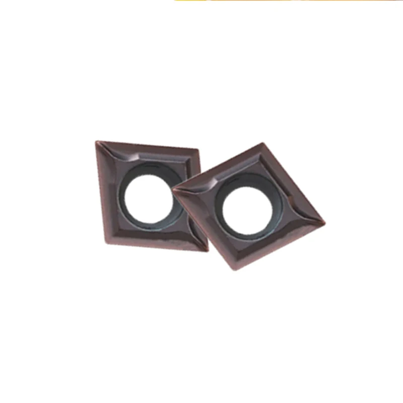 10Pcs 고품질 CCMT060204 VP15TF 내부 선삭 공구 CNC 초경 삽입 CCMT 060204 선반 공구 선삭 인서트