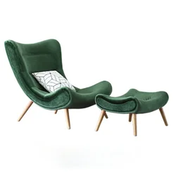 Canapé simple inclinable en tissu, chaise d'escargot paresseux de Style nordique et japonais