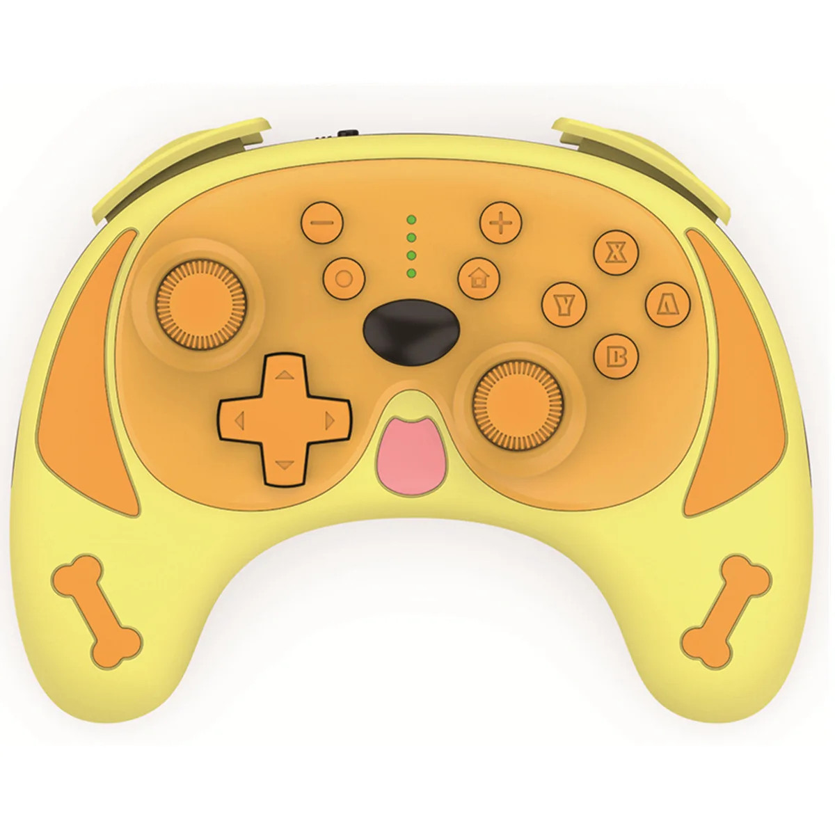 For Switch Pro Wireless Game Controller Cute Dog Shaped Bluetooth Gamepad with 6-Axis Gyro Dual Motor Vibration wake up