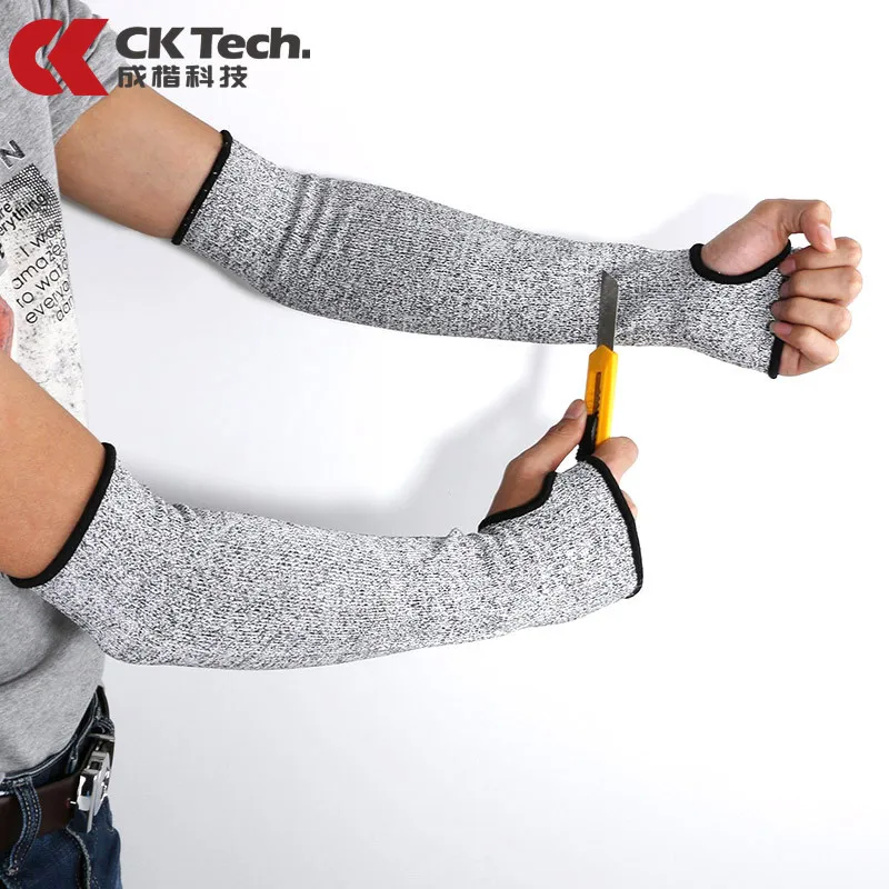 ck-techoutdoor-work-safety-arm-guard-sleeve-anti-cut-welding-protective-sleeve-heavy-duty-gloves-resistant-welders-arm-cover