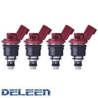 Deleen 4x High impedance Fuel Injector A46-00 For Nissan Car Accessories