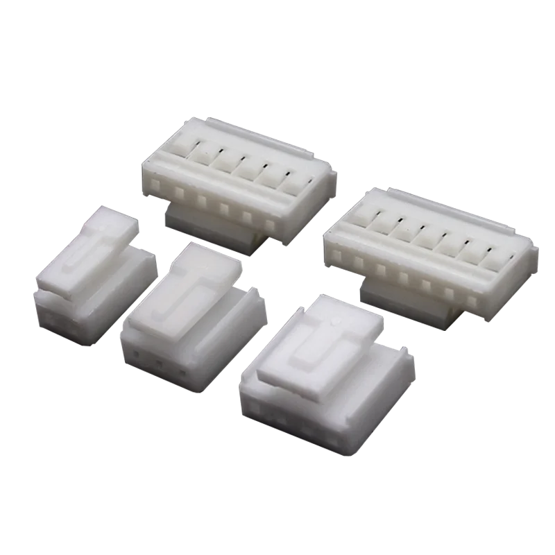 20 szt. HY 2,0 mm plastikowa obudowa złącza wtykowego obudowa terminala 2P /3/4/5/6/7/8P z zatrzaskiem
