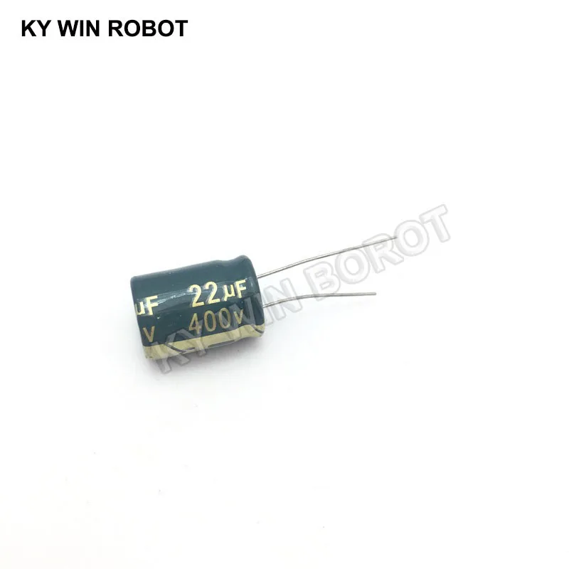 10 pcs Aluminum electrolytic capacitor 22 uF 400 V 13 * 17 mm frekuensi tinggi Radial Electrolytic kapasitor