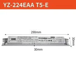 3AAA YZ-224EAA T5-E/TC-L 220-240V 2x24W Fluorescent Lamp AC Electronic Ballasts Instant Start