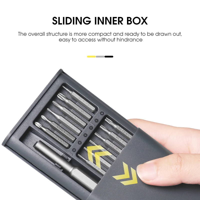 Magnetic Precision Screwdriver Set Electric for Xiaomi iPhone Computer Screw Driver Kit Bits Tri Wing Torx Small Screwdrivers