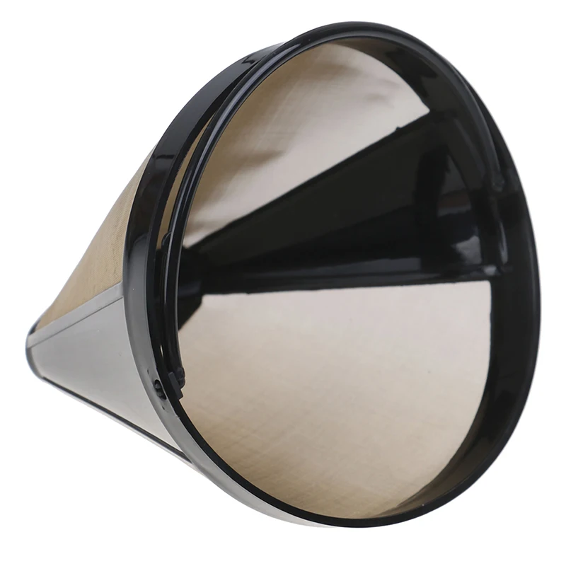 Thép Không Gỉ 304 Cà Phê Vàng Lọc Gouache Tách FDA Trà Ủ Rượu Lọc Lọc Cà Phê