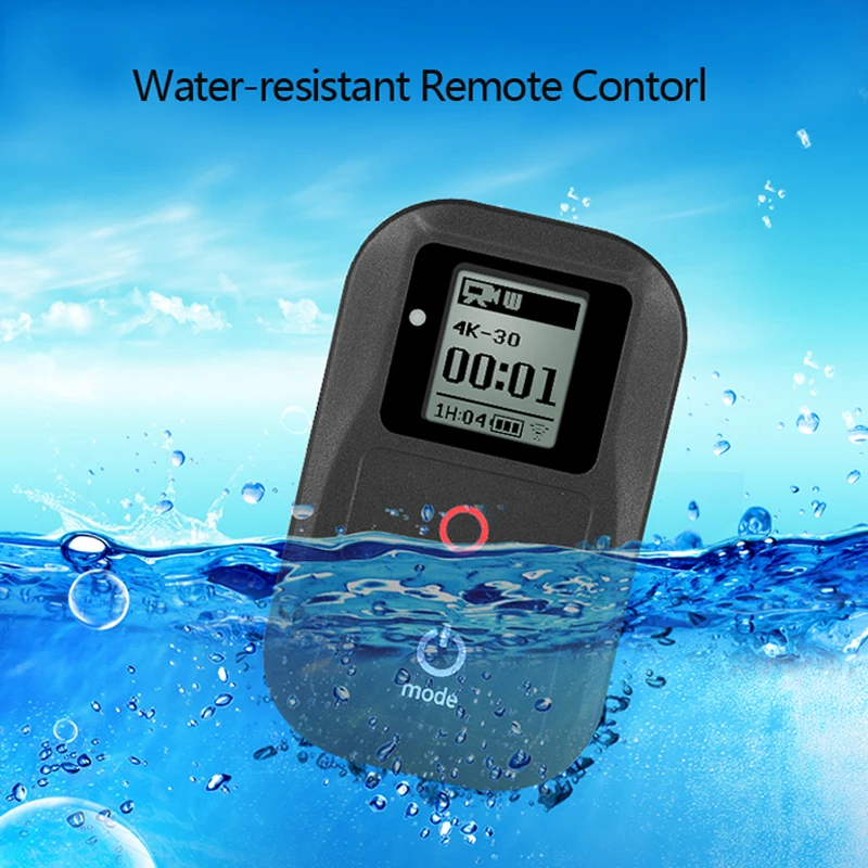 Nuevo Control remoto inteligente impermeable Wifi GoPro para GoPro Hero 8 Hero 7 6 5 negro 4 Session Hero 3 + 3 Go Pro Hero Max Accesorios