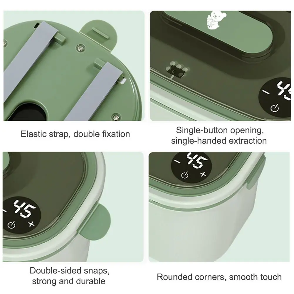 Нагреватель для детских салфеток, портативный дозатор для влажных салфеток, Теплоизоляционный контейнер