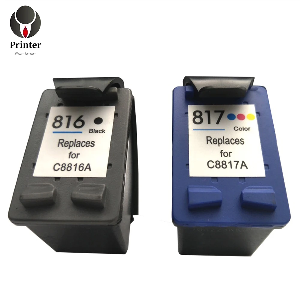 printer parts ink cartridge 815 816  compatible for hp DeskJet 3538 3558 3658 3668 3743 3748 3848 3918 3938 5168