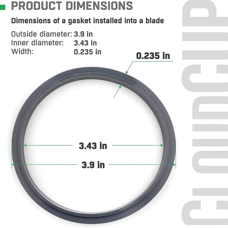 3 Stuks Van Juicer Vervangende Onderdelen Siliconen Afdichtring Rubber Pakking Voor Nutribullet 600W 900W Juicer Vervangende Onderdelen