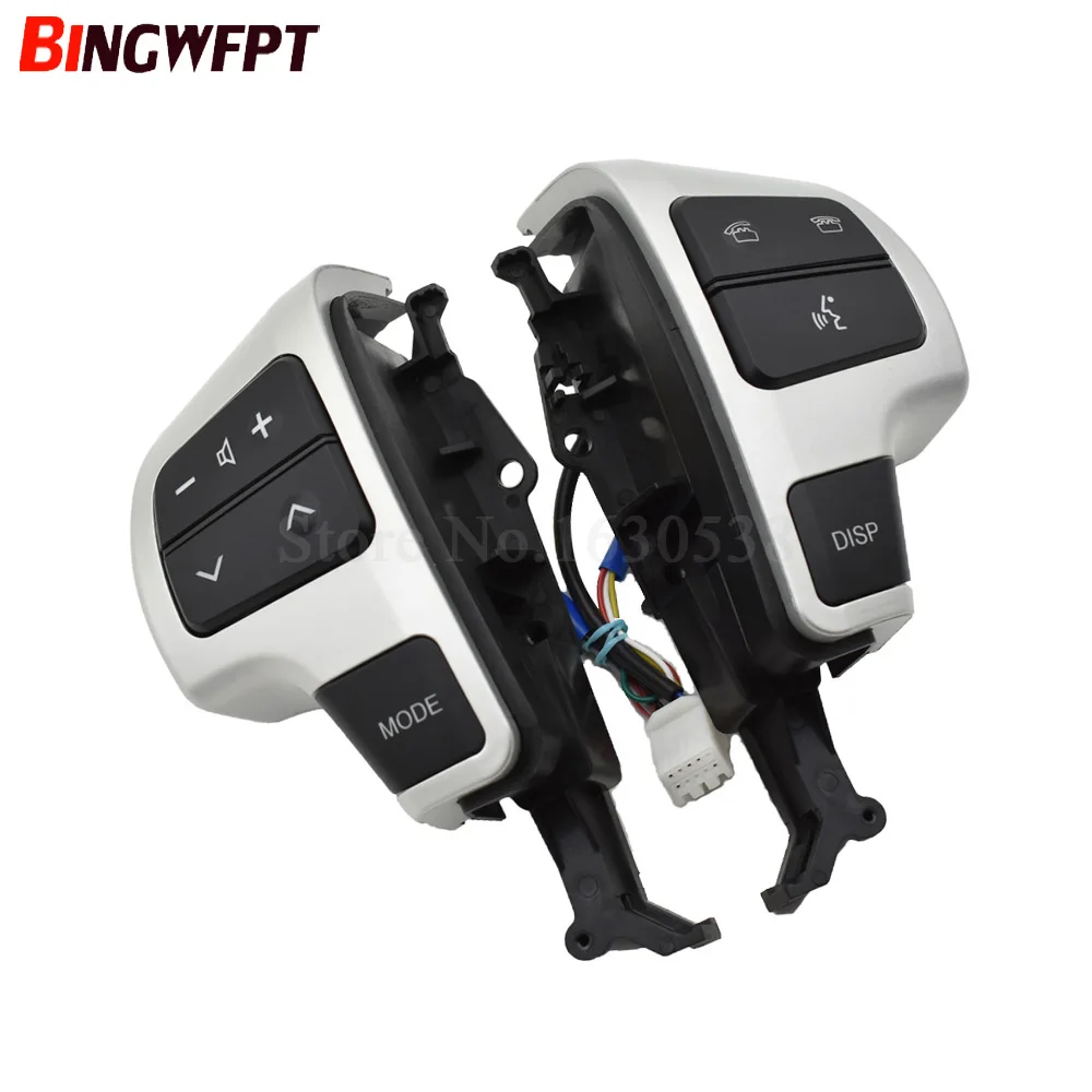 New Buttons Bluetooth Phone For Toyota LAND CRUISER 200 2008-2011 Steering Wheel Audio Control Switch