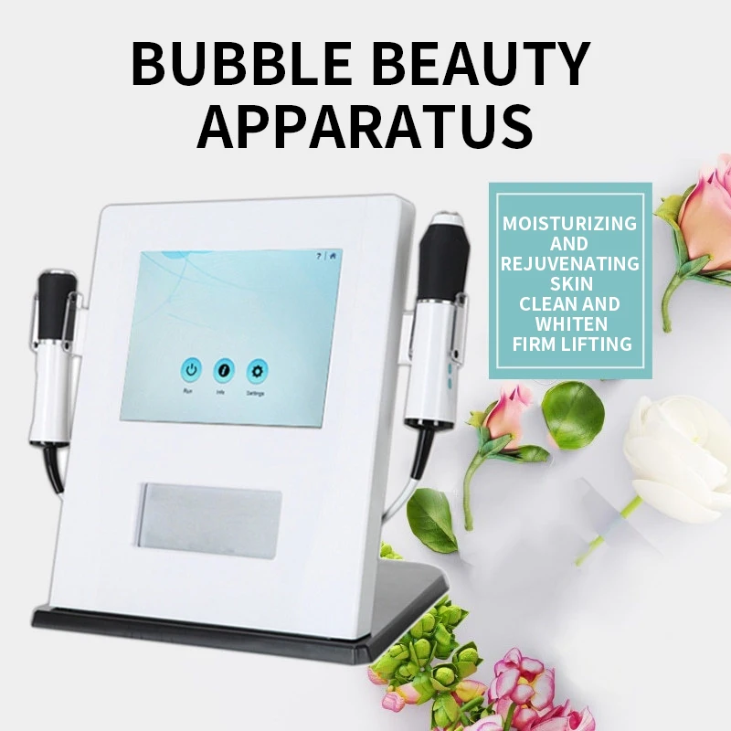 معدات التجميل الفقاعية 110-220 فولت إدارة البشرة تنظيف الوجه التجاعيد تبييض معدات صالون التجميل