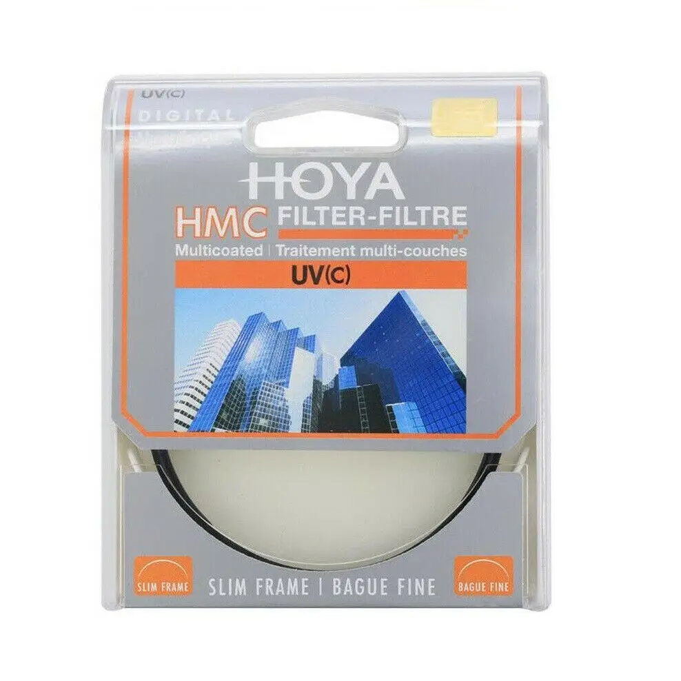 NOVO Hoya HMC UV (c) 77 Mm Filtro Slim Frame Digital MultiRevestido MC UV C para Lente de Câmera A-UVC HOYA