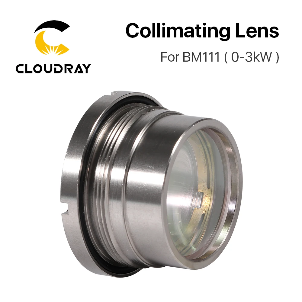 

Cloudray BM111 0-3KW Collimating & Focusing Lens D30 F100 F125mm with Lens Holder for Raytools Laser Cutting Head BM111