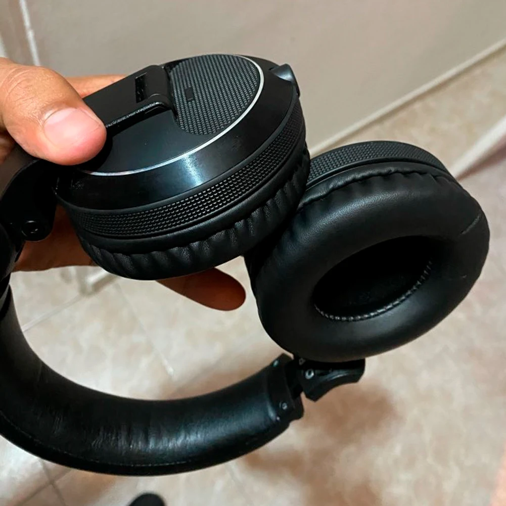 Kqtft 1 Đôi Tai Thay Thế Miếng Lót Cho Pioneer HDJ 1000 1500 2000 X7 Tai Nghe Nút Tai Nghe Bằng Bao Tai Gối Đệm Ly