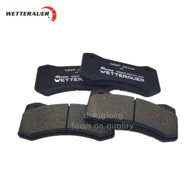 WR brake pad Wilwood calipers six piston carbon fiber modified card clamp brake