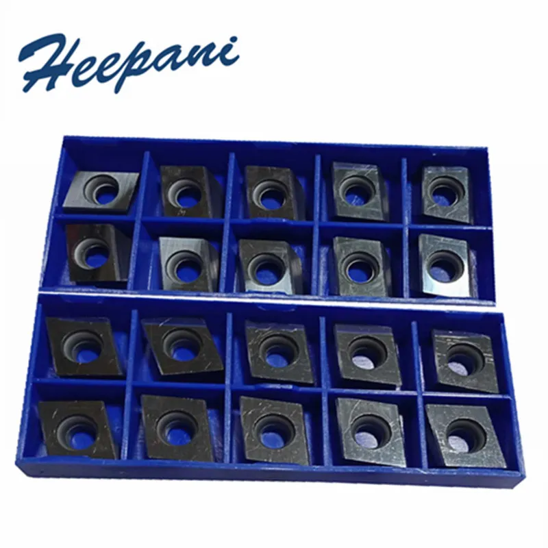 10pcs SPE55R04 / SPE55R02 / SPE55R03 YD201 YC30S CNC Indexable Carbide Milling Inserts Corn End Mills Blade Carbide Ttips