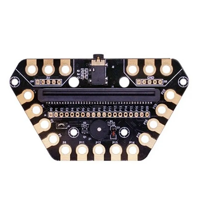 Microbit Placa de Expansão Micro:bit Development Board IO Port DIY Multi-Função para Building Block