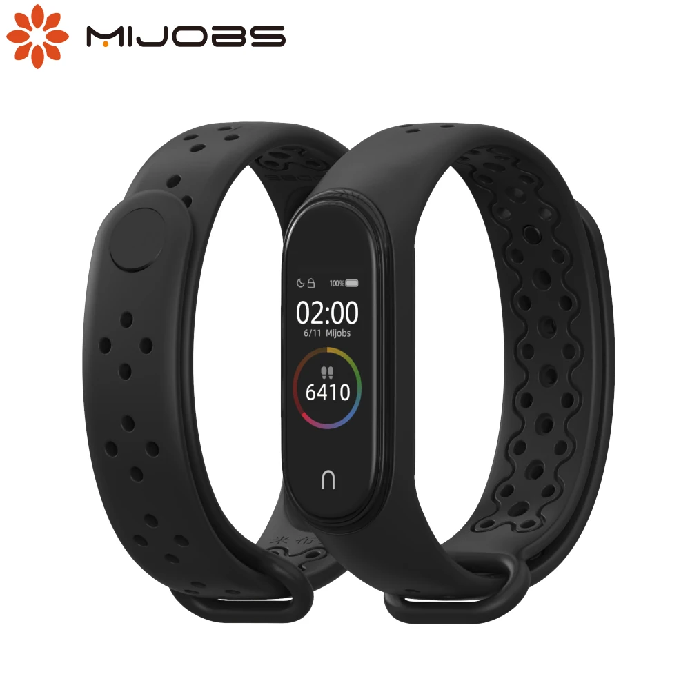 

For Mi Band 4 Strap Silicone Bracelet for Xiaomi Opaska Pasek 3 4 Wristbands Pulseira for Miband 3 Sport Wrist Xiomi Accessories