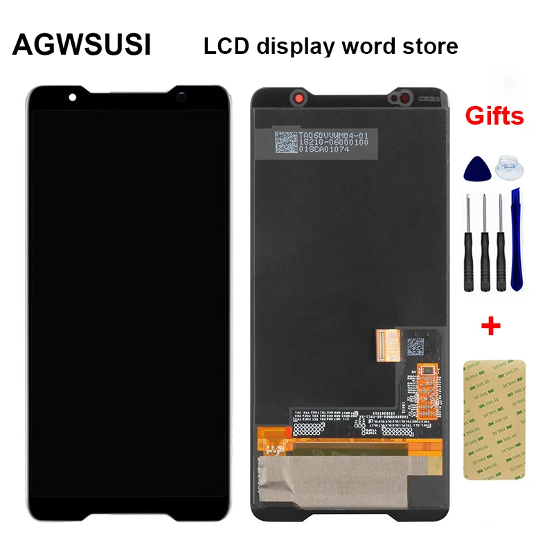 AMOLED For Asus ROG phone Zs600kl z01QD LCD Display Touch Screen Assembly For Asus ROG phone Zs600kl z01QD LCD Replacement