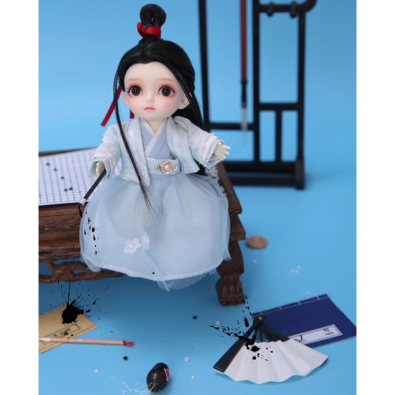 New Arrival 1/8 16cm Lati Happy BJD SD Resin Body Full set Model Baby Boys