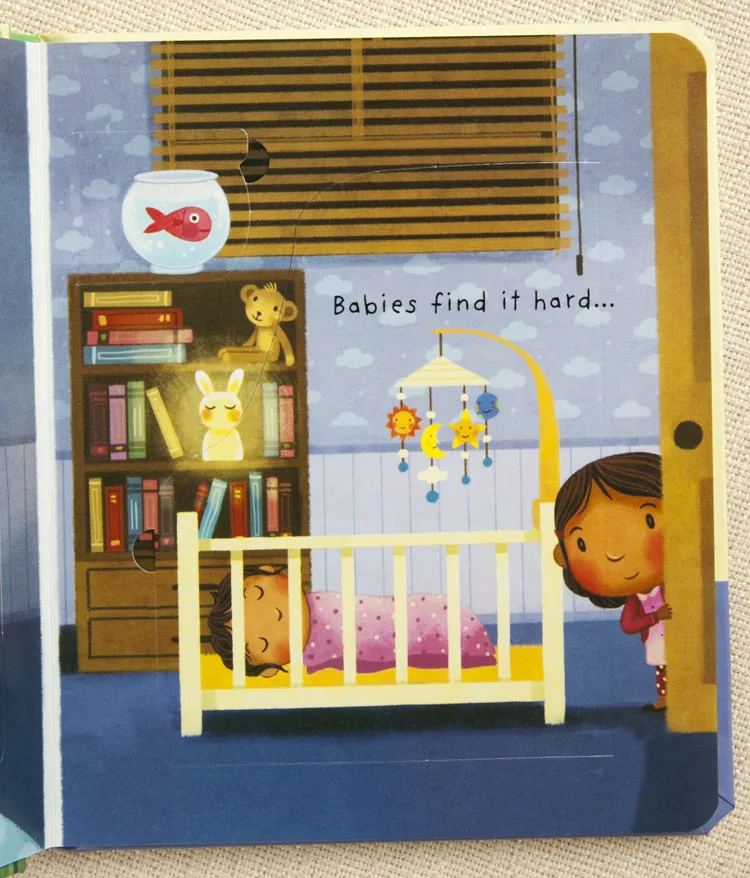 Imagem -03 - Usborne Reading Hardcover Board Book Lift The Flap o Que é o Sono Inglês Educacional 3d Picture Books For Baby Children