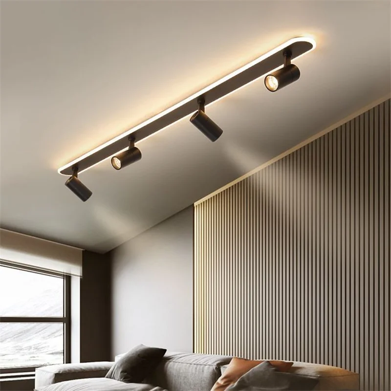 New LED Ceiling Lights AC90-260V Modern Led Ceiling Lamp Spotlight Surface Mounted For Study Room Balcony Shop Showroom Lighting