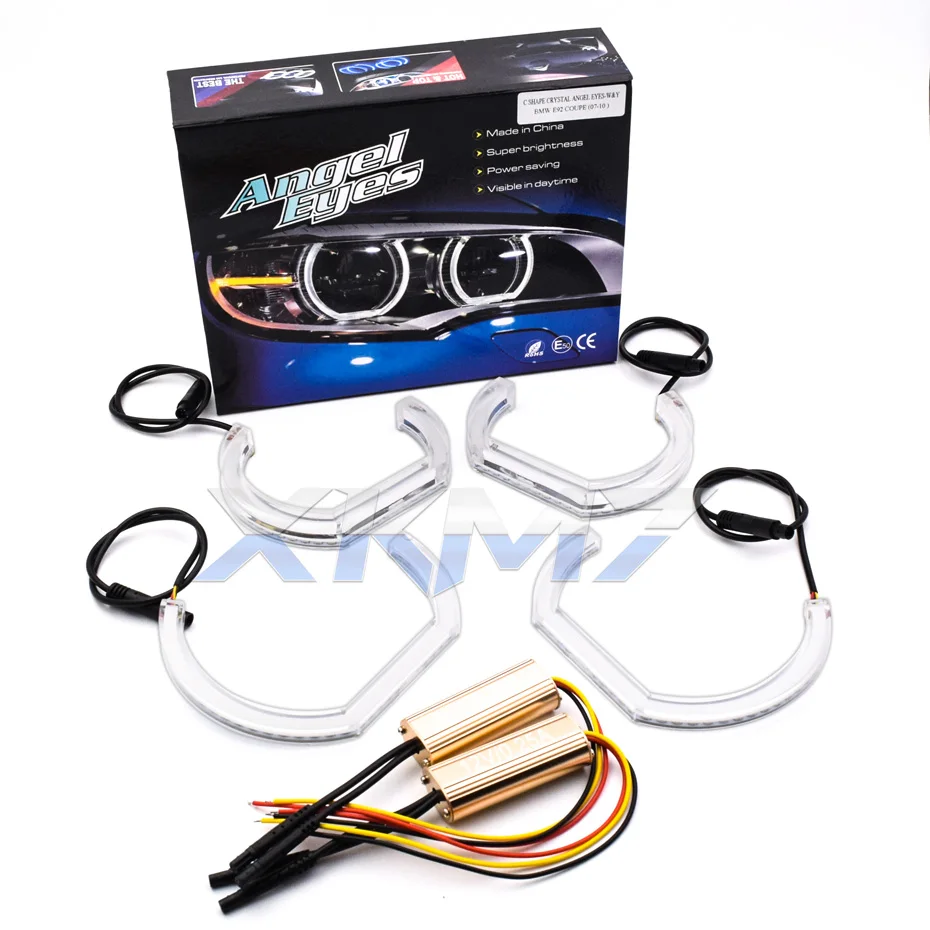 Angel Eyes Tuning For BMW E90 E92 Coupe E91 F31 F30 F10 F13 E93 335i 325i 328i 330i  Xenon Headlight Accessories Car Lights DIY