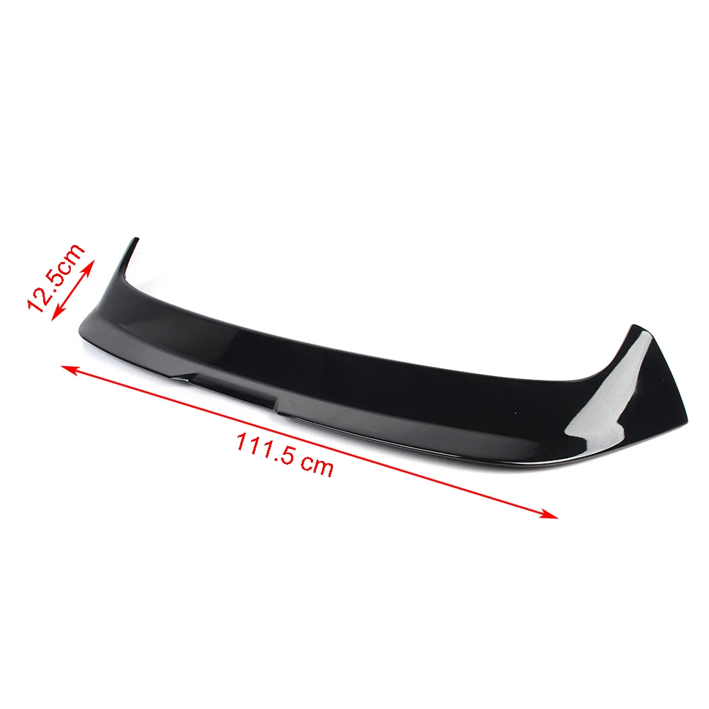 V Style Car Tail Trunk Wing Rear Spoiler Lip Splitter For VW Golf MK7 MK7.5 TSI TGI GTE GTD 2014 2015 2016 2017 2018 2019