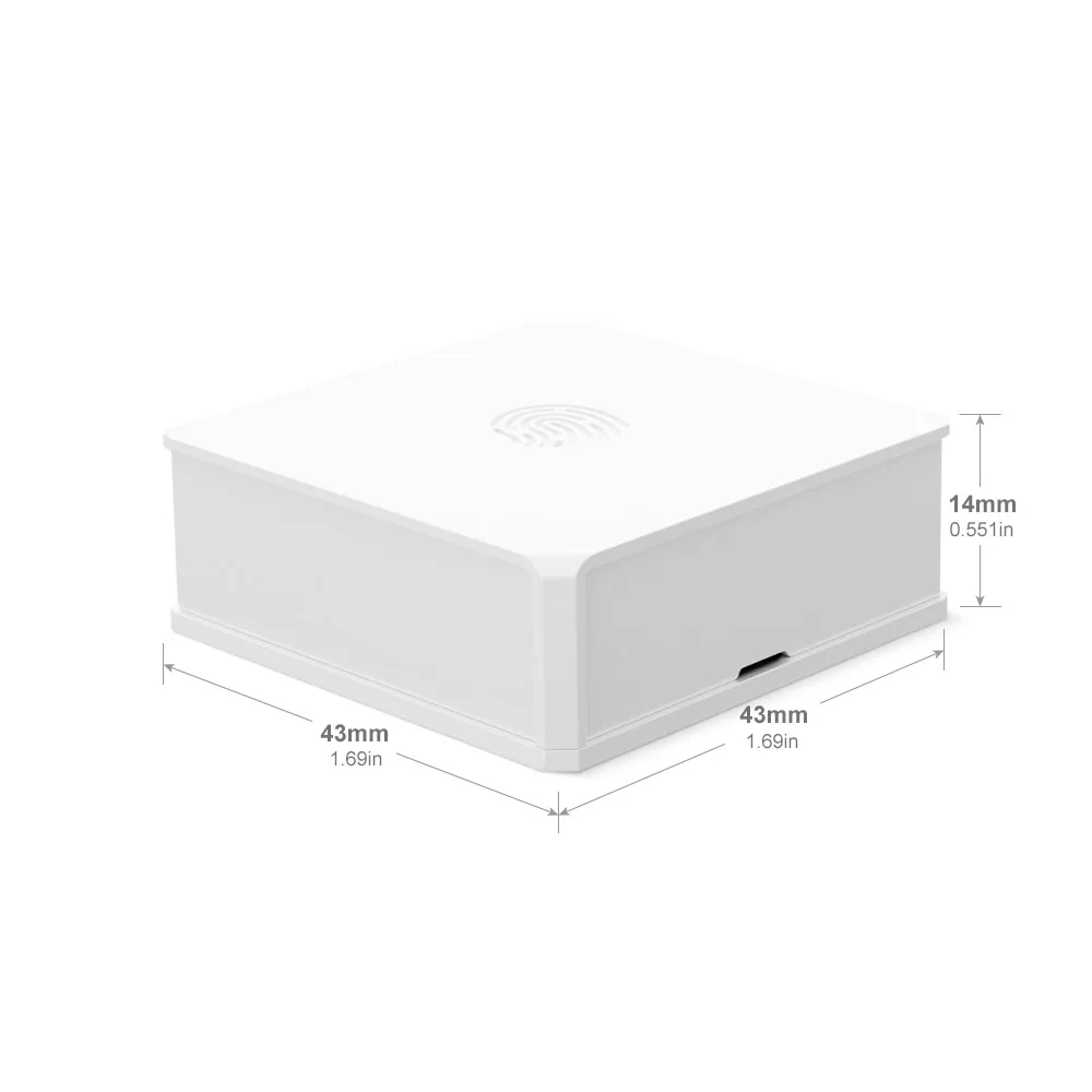 SONOFF SNZB-01 Zigbee Wireless Switch Smart Home Switch إشعار البطارية المنخفضة على تطبيق e-WeLink يعمل مع SONOFF ZBBridge IFTTT