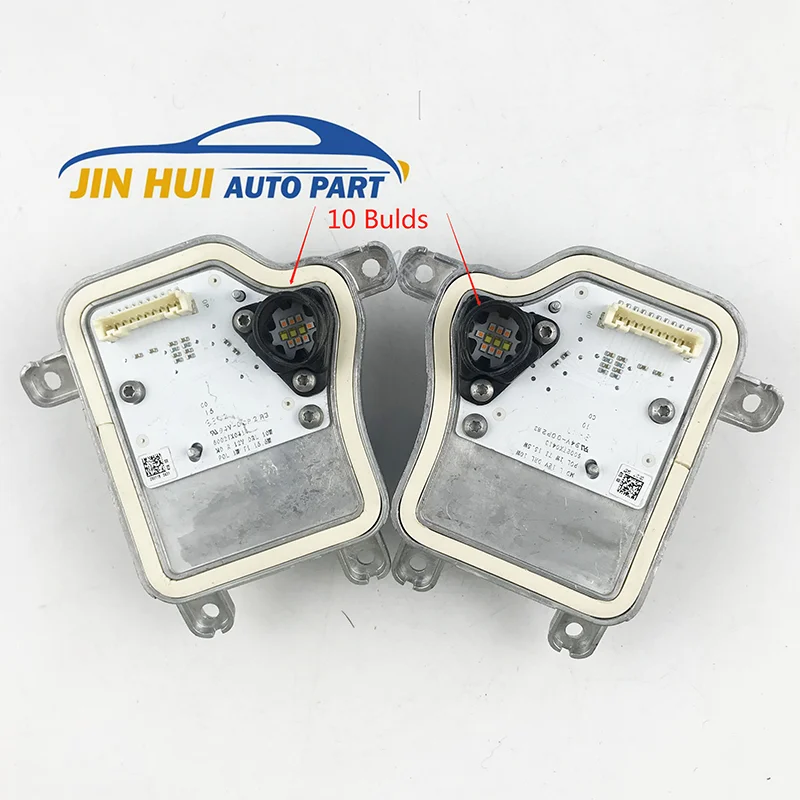 New LED with heat sinkheadlight control module 10 bulds for Audi Q5 80A998473A L&R 80A998474A 80A998473B 80A998474B