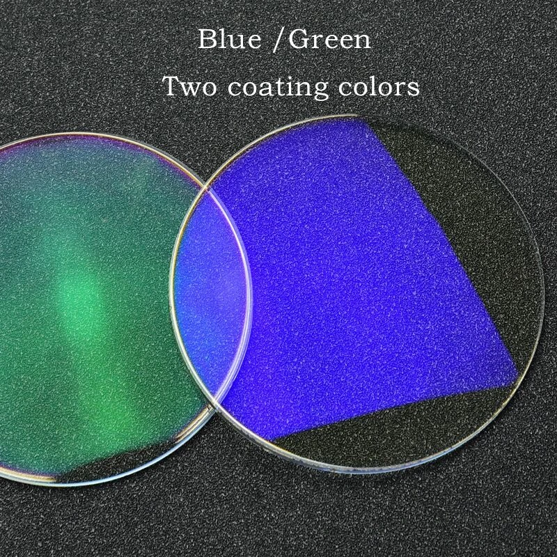 KatKani 1.56~1.74 Anti-blue Light Myopia, Hyperopia, Astigmatism Computer Protective Lens HMC Coating Super Clear Lens 1 Pair