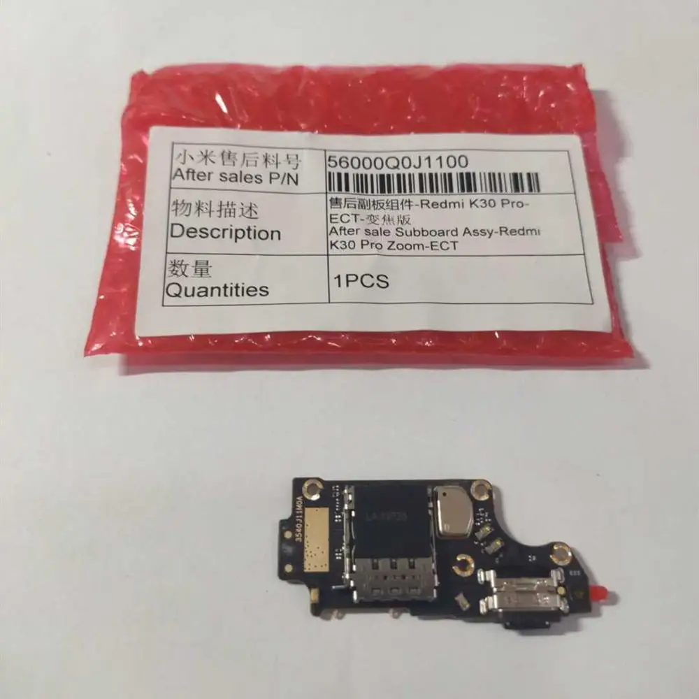 For Xiaomi K30 Pro OEM Charging Port PCB Board for Xiaomi Redmi K30 Pro